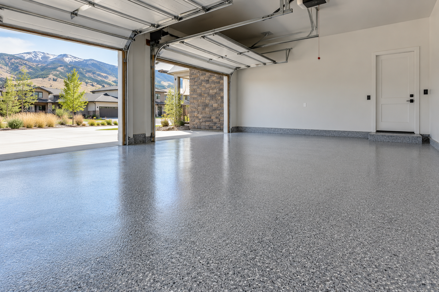 Garage Epoxy Flooring Showroom Worthy Transformation